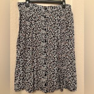 Intriguing Threads Vintage 100% Rayon Preloved Skirt